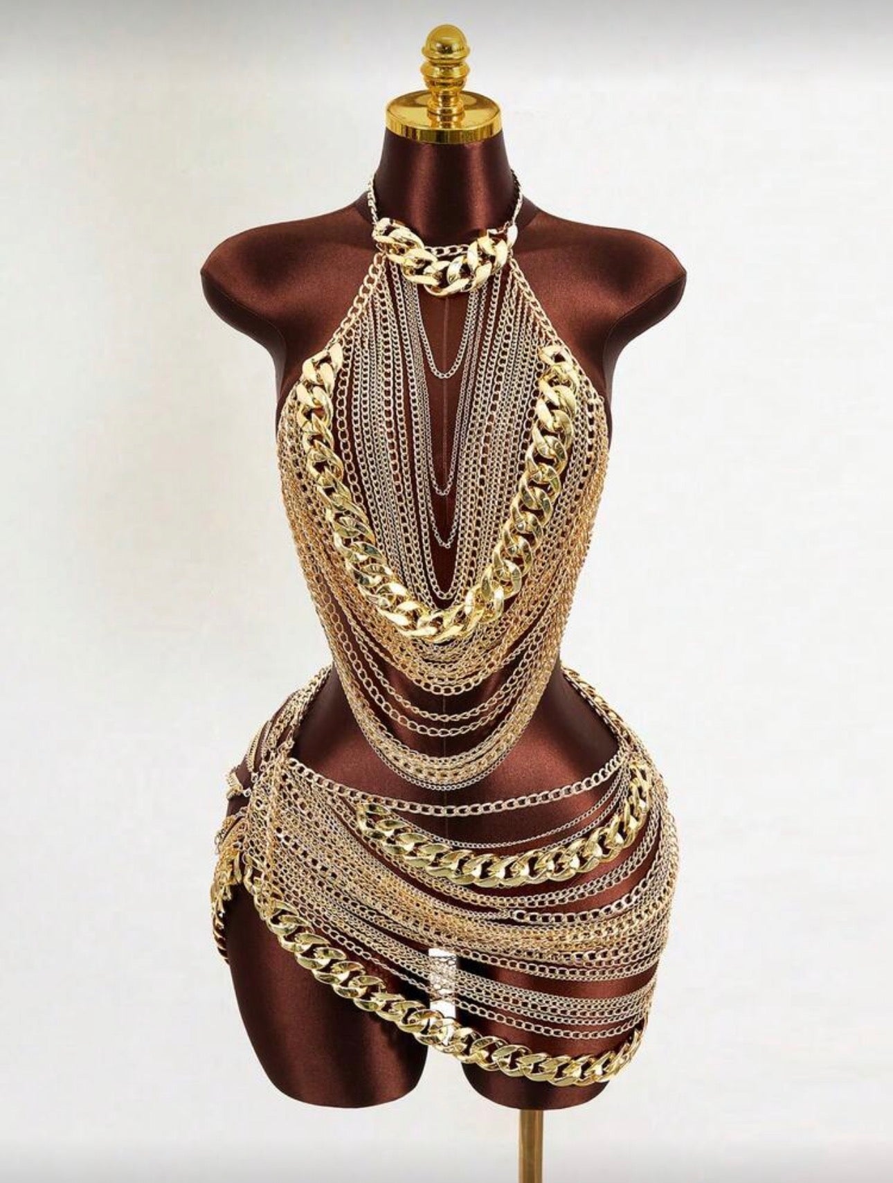 Chain Goddess - Luxus Körperschmuck-Set mit Ketten