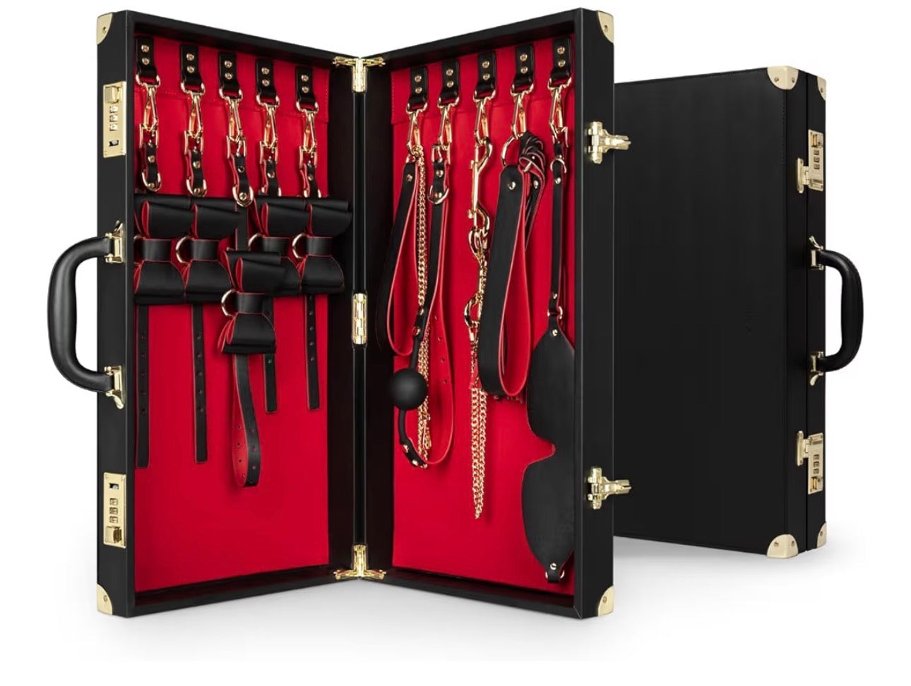 Luxury BDSM Koffer - Elegante Aufbewahrung mit Zubehör